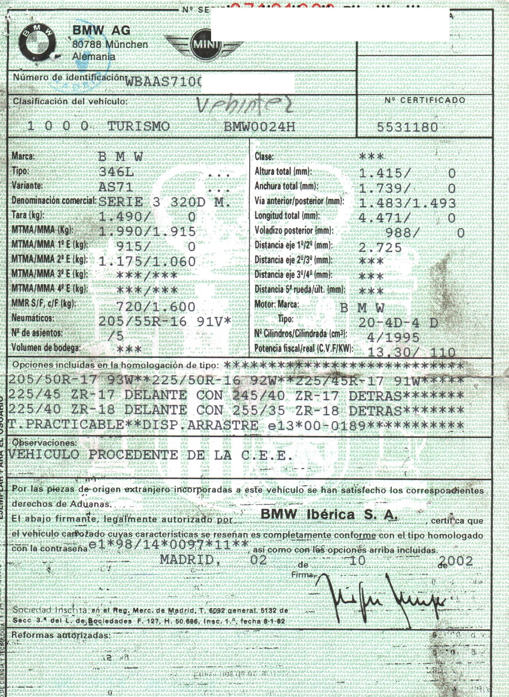 RENAULT 3 Series E46 (1997-2006) Соленоидный клапан PIERBURG,PIERBURG+1742712 19834979