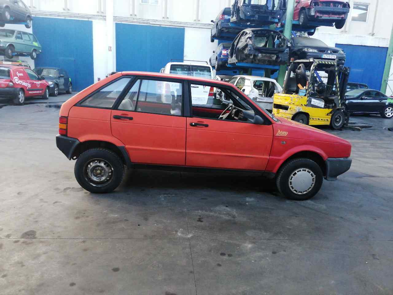 FIAT Ibiza 1 generation (1984-1993) Бампер передний +GRISTEXTURADO 19760309