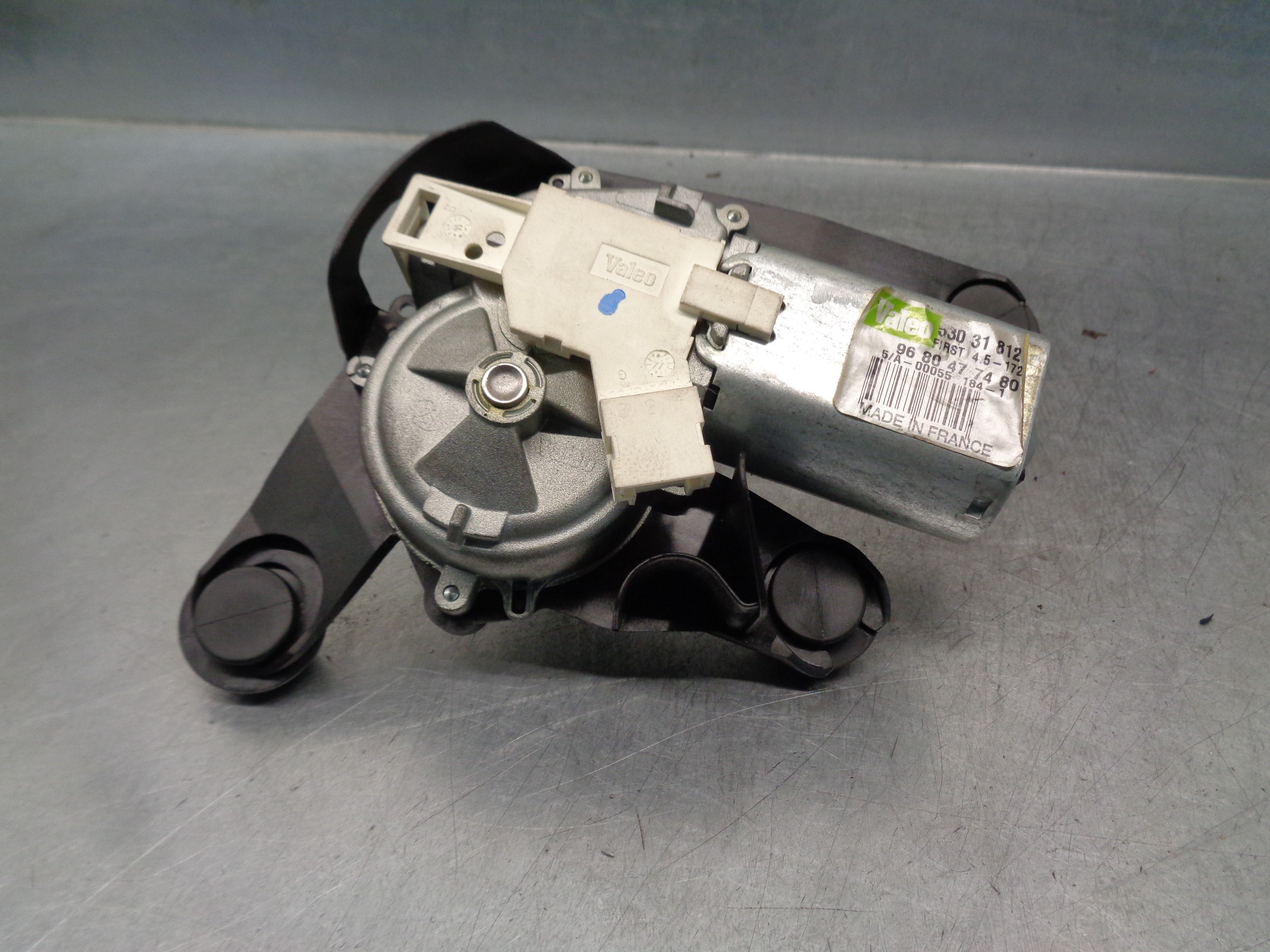 PEUGEOT 5008 1 generation (2009-2016) Tailgate  Window Wiper Motor VALEO,VALEO+53031812 19777874