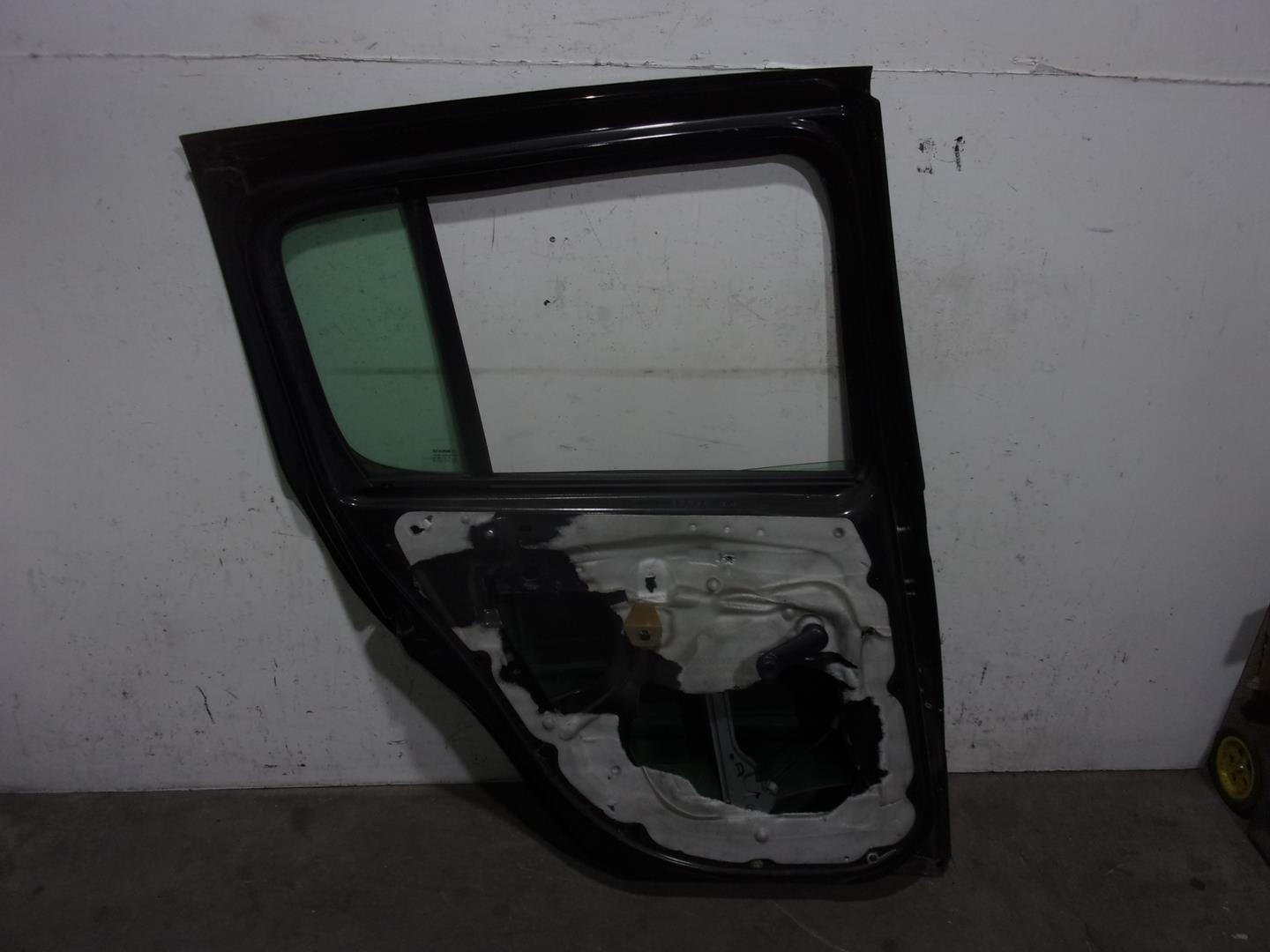 RENAULT Modus 1 generation (2004-2012) Rear Left Door 821014278R, NEGRA, 5PUERTAS 24204934