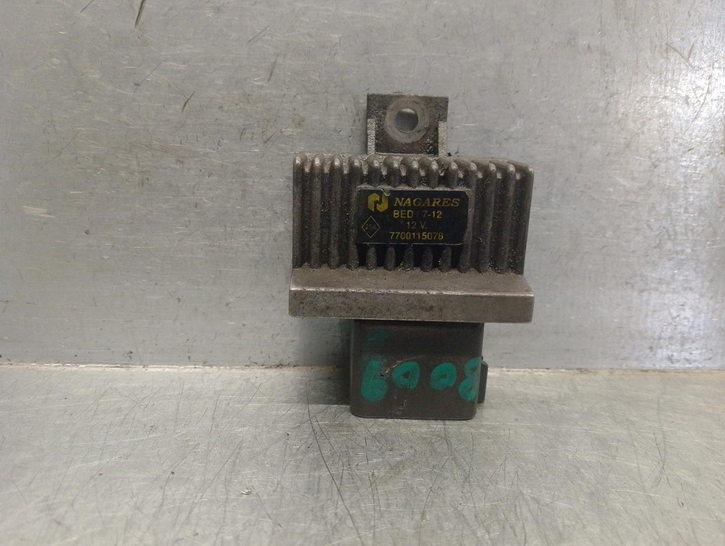 RENAULT Megane 2 generation (2002-2012) Relays 7700115078, BED712, NAGARES 19921830