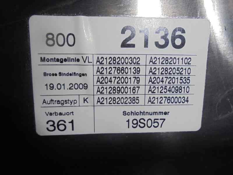 MERCEDES-BENZ E-Class W212/S212/C207/A207 (2009-2016) Vindusregulator foran venstre dør 5PUERTAS,5PUERTAS+5PINES 21686187