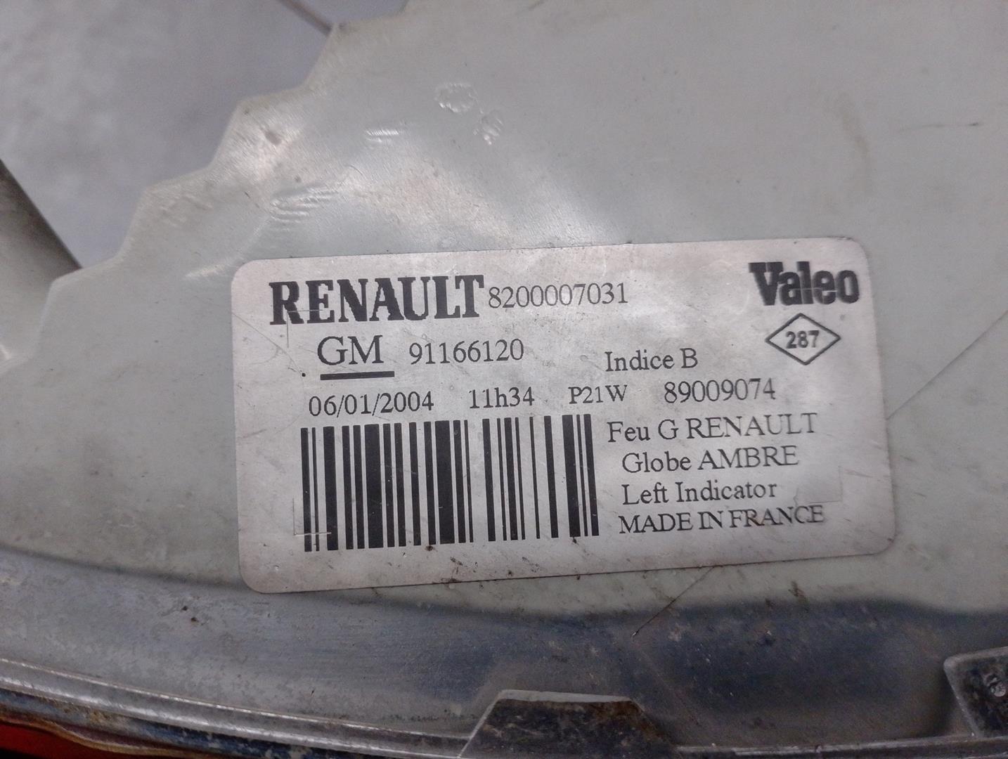 RENAULT Trafic 2 generation (2001-2015) Indicator semnalizare stânga față 8200007031, 91166120, VAELO 19882632