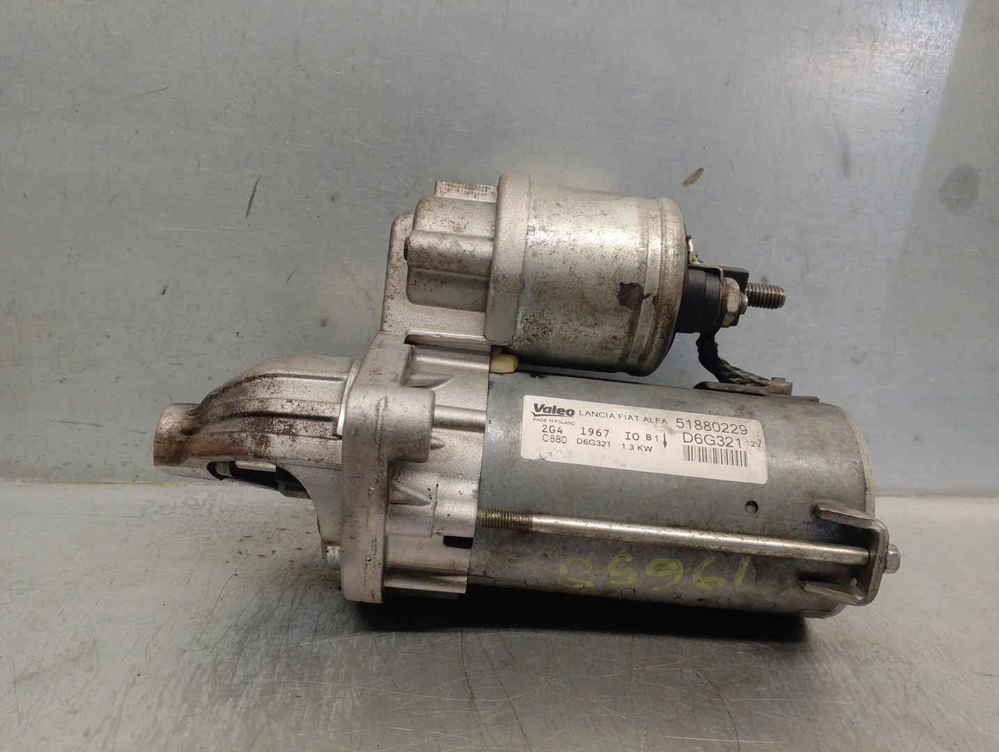 FIAT Doblo 1 generation (2001-2017) Starter Motor 51880229, D6G321, VALEO 24201525