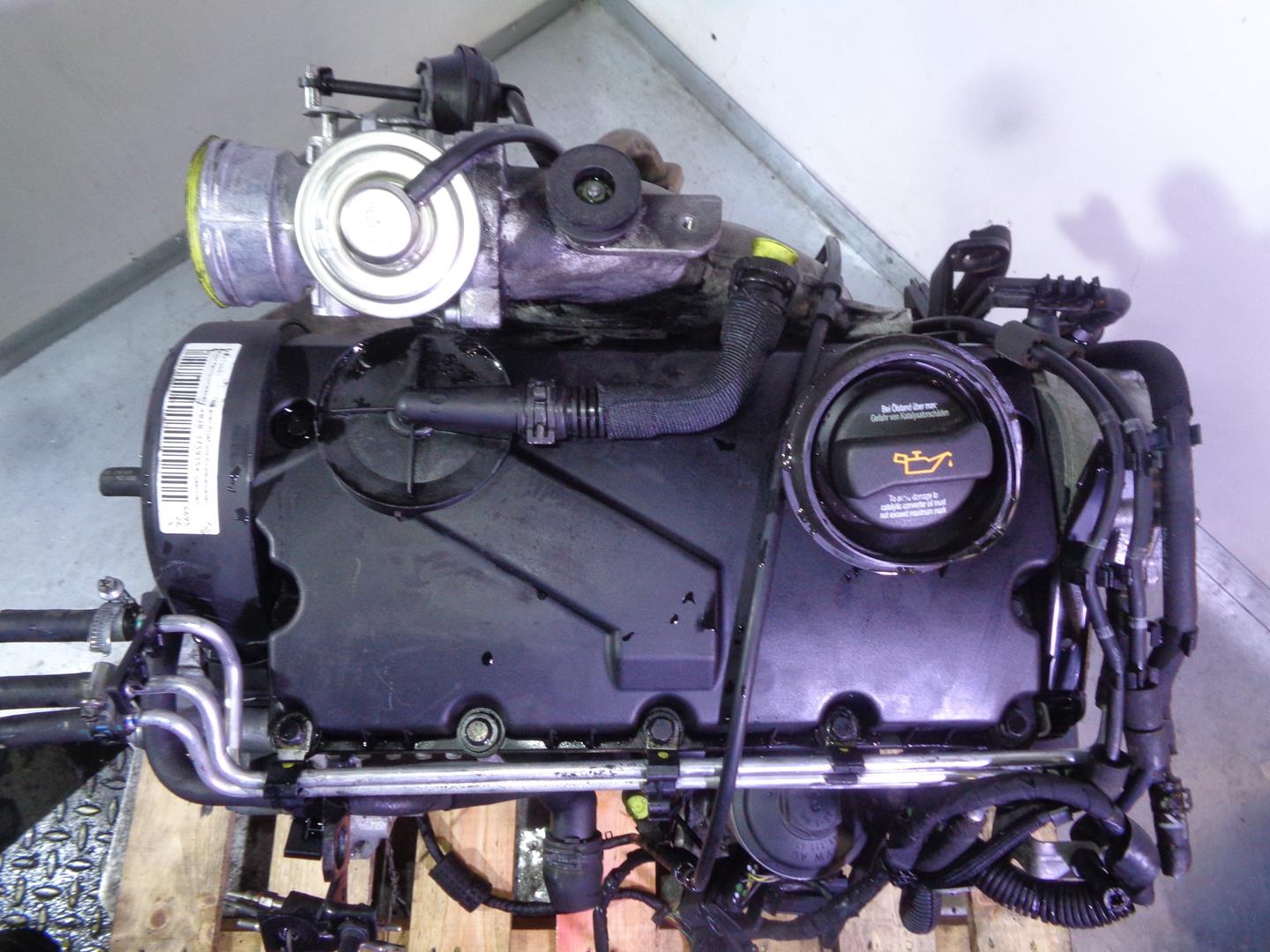 SEAT Toledo 3 generation (2004-2010) Двигатель BJB, 175915, 03G100098X 24551145