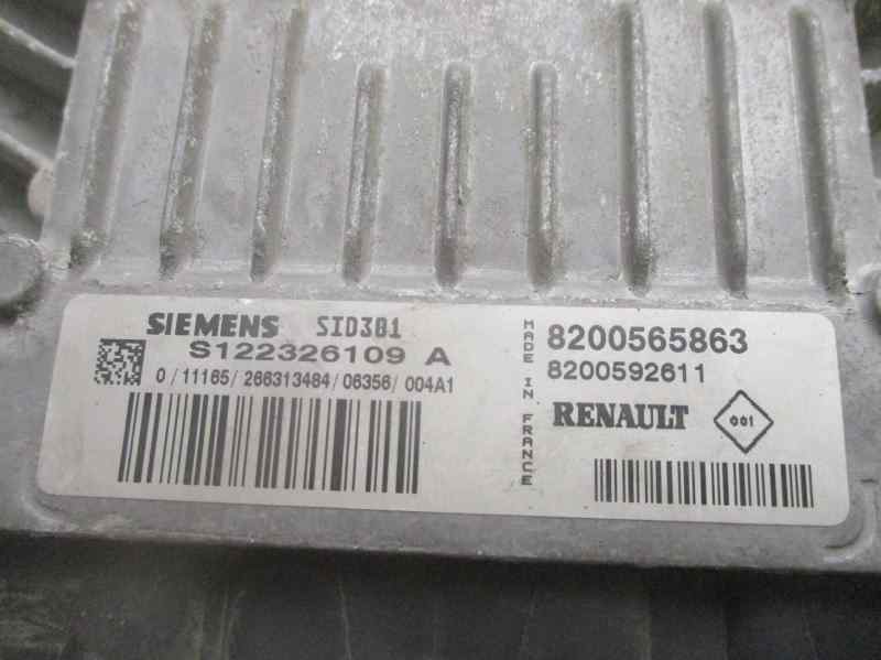 CHEVROLET Clio 3 generation (2005-2012) Variklio kompiuteris SIEMENS,SIEMENS+S122326109A 19702942