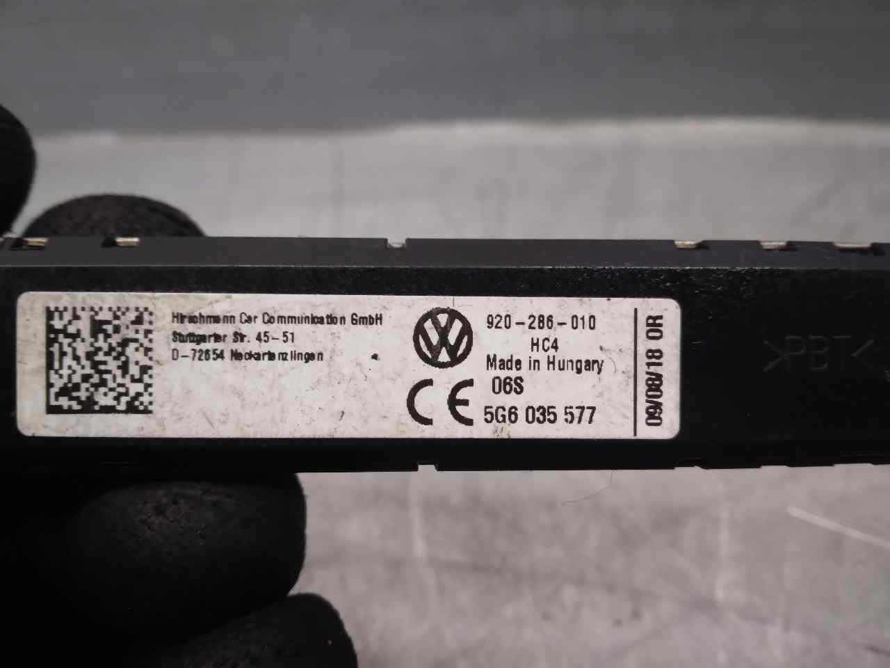 VOLKSWAGEN Golf 7 generation (2012-2024) Antenă 5G6035577, 920286010 19910009