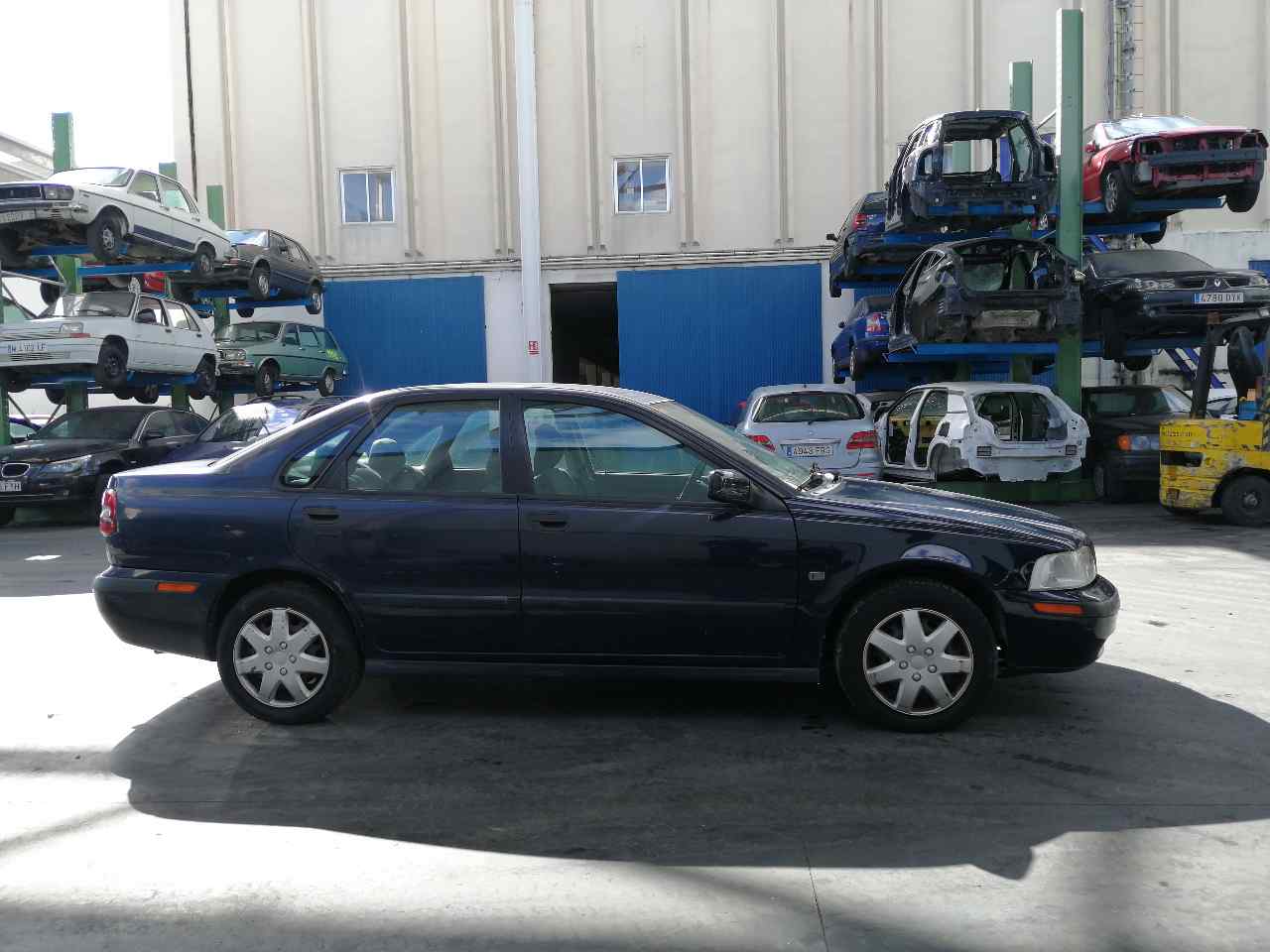 PEUGEOT S40 1 generation (1996-2004) Ușa față dreapta AZUL, 4PUERTAS, 30632667+ 24122122