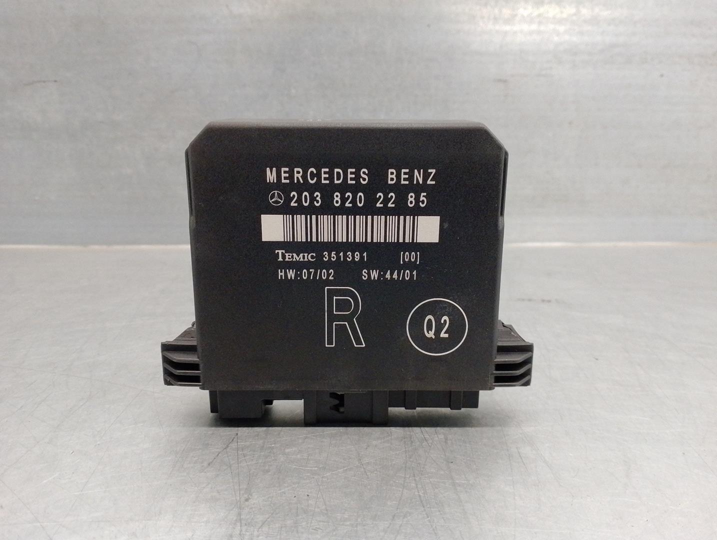 MERCEDES-BENZ C-Class W203/S203/CL203 (2000-2008) Other Control Units 2038202285, 351391, TEMIC 19915641