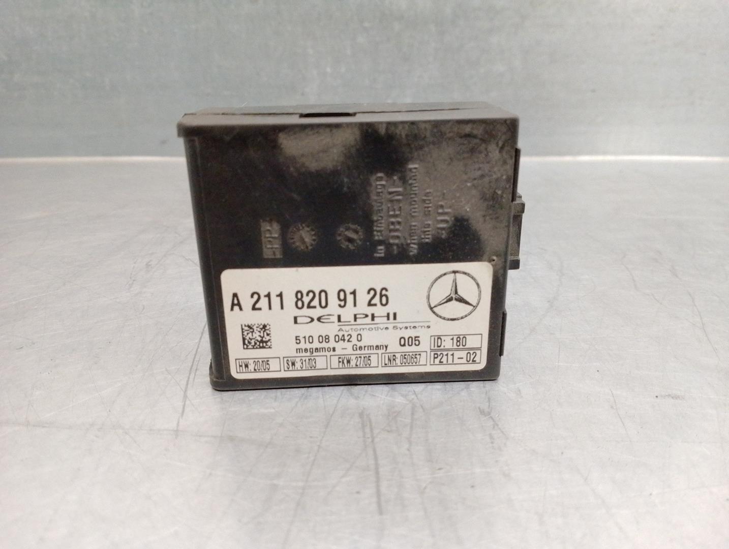 MERCEDES-BENZ C-Class W203/S203/CL203 (2000-2008) Autres unités de contrôle A2118209126,510080420,DELPHI 19916583