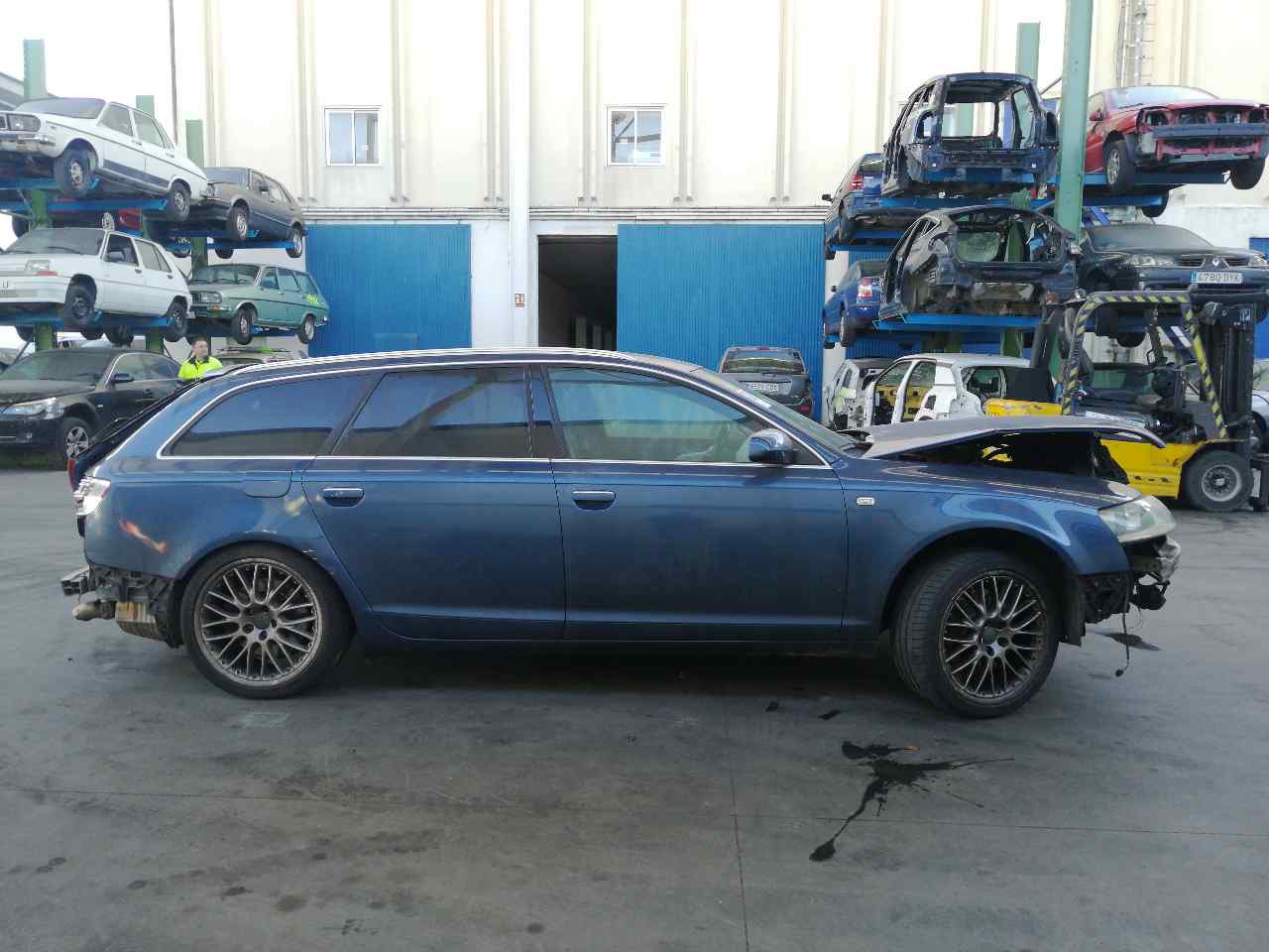 DODGE A6 allroad C6 (2006-2011) Kézifék motorja +10PINES 19790661