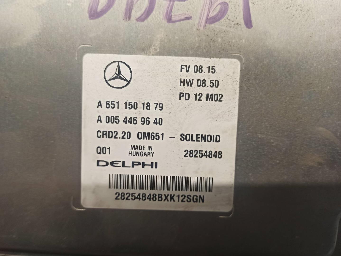 MERCEDES-BENZ Vito W639 (2003-2015) Engine Control Unit ECU A6511501879, 28254848, DELPHI 24205710