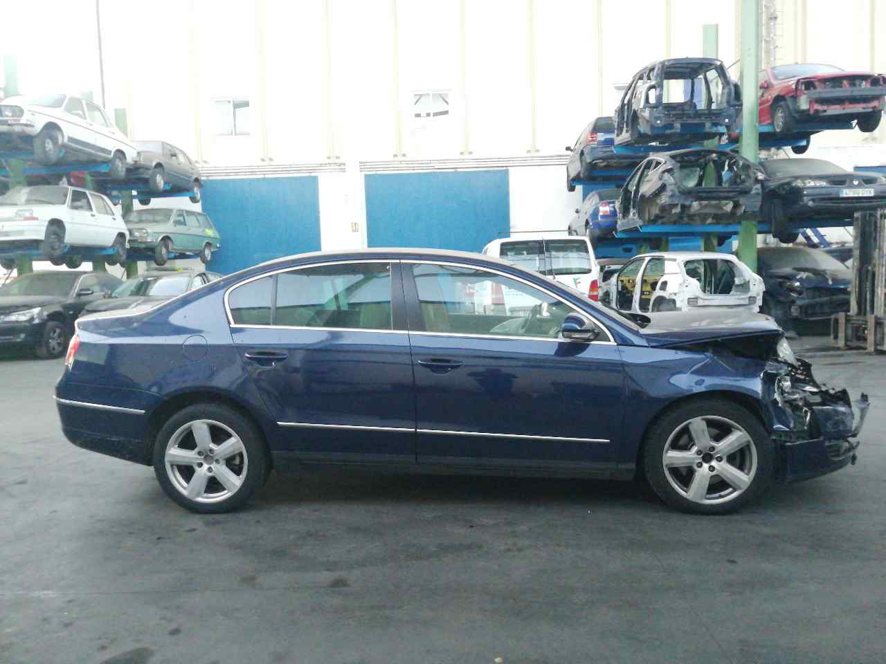 CHEVROLET Passat B6 (2005-2010) Galinių kairių durų stiklo pakelėjo varikliukas 4PUERTAS,4PUERTAS+18PINES 19783499