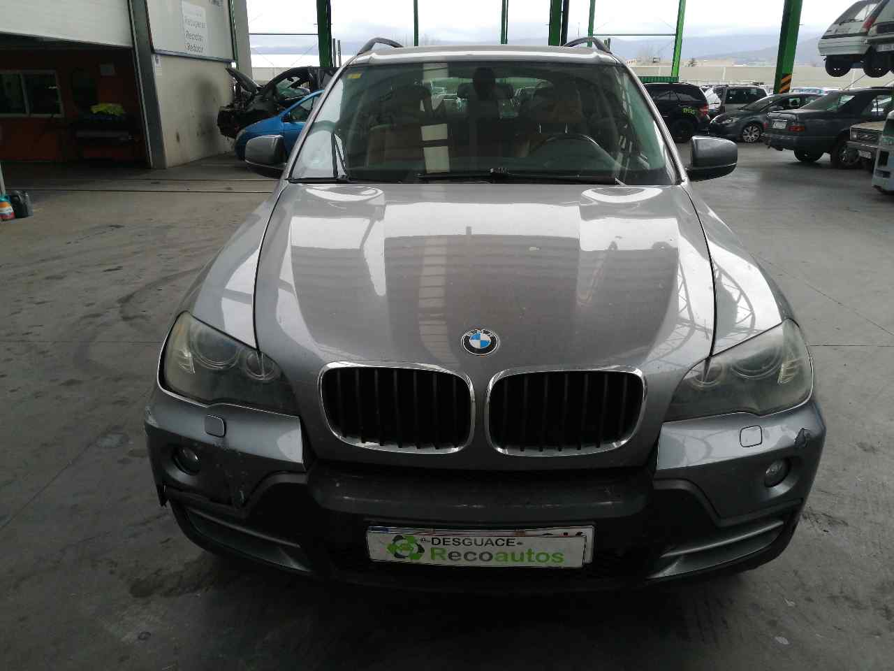 BMW X6 E71/E72 (2008-2012) Priekinių dešinių durų stiklo pakelėjas 6967262, 6PINES, 5PUERTAS 19893901
