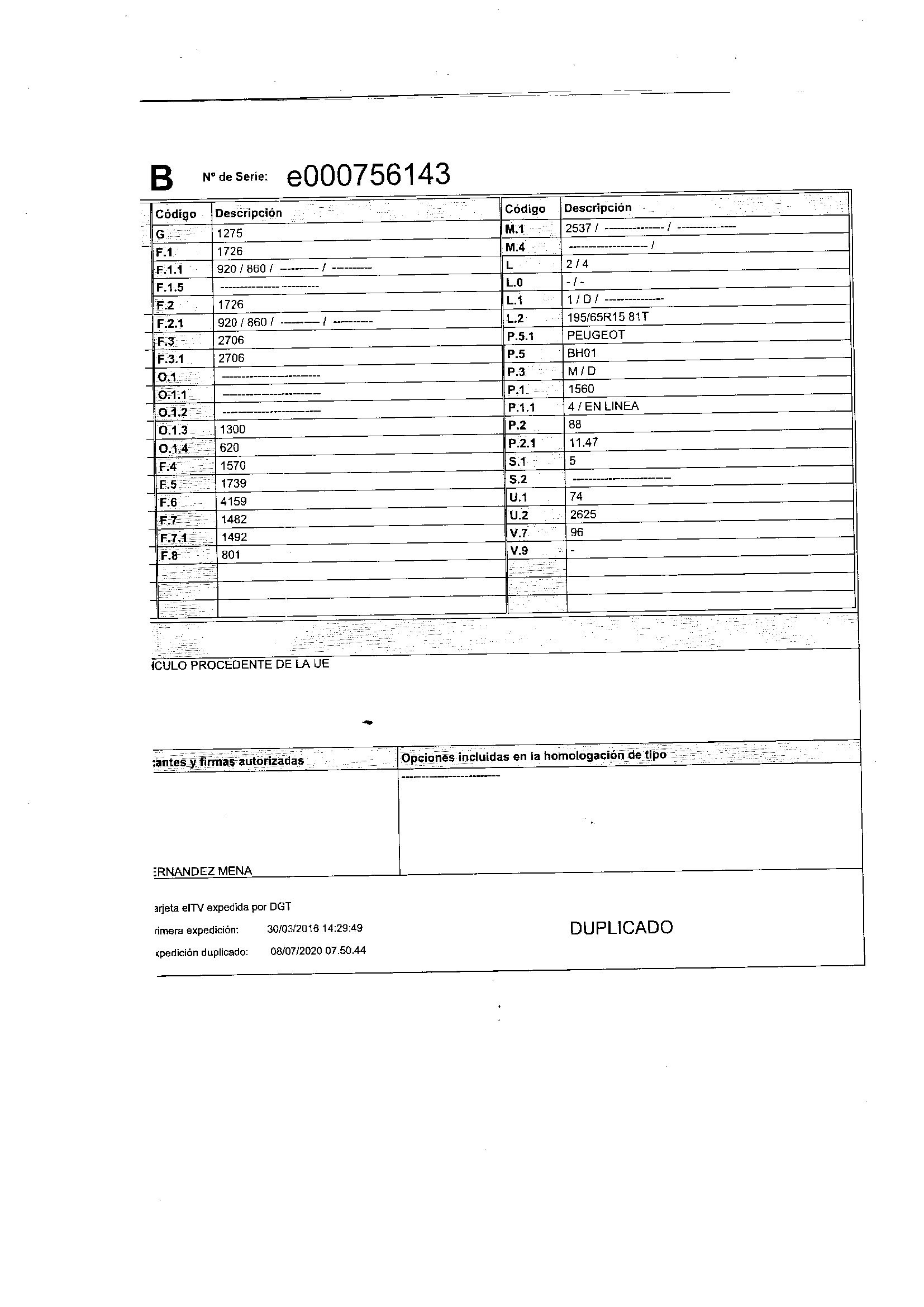 PEUGEOT 2008 1 generation (2013-2020) Aizmugurējo labo durvju loga pacelšanas slēdzis 24124023