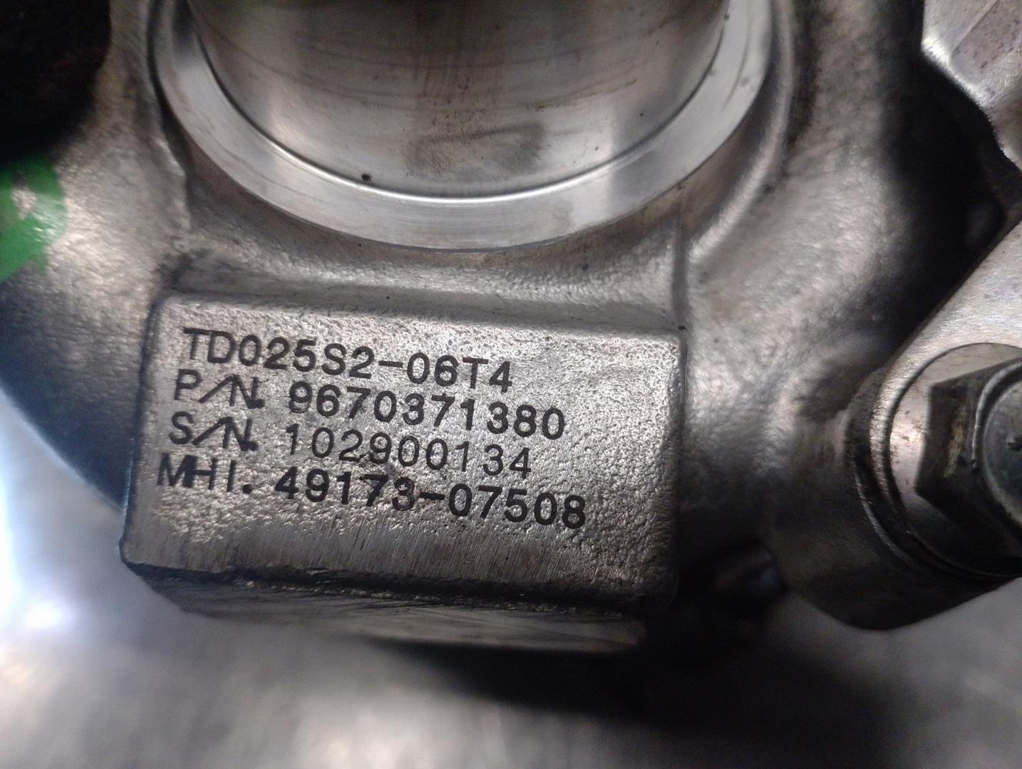 PEUGEOT Expert 3 generation (2017-2023) Turbocharger 9670371380, 4917307508 24174100