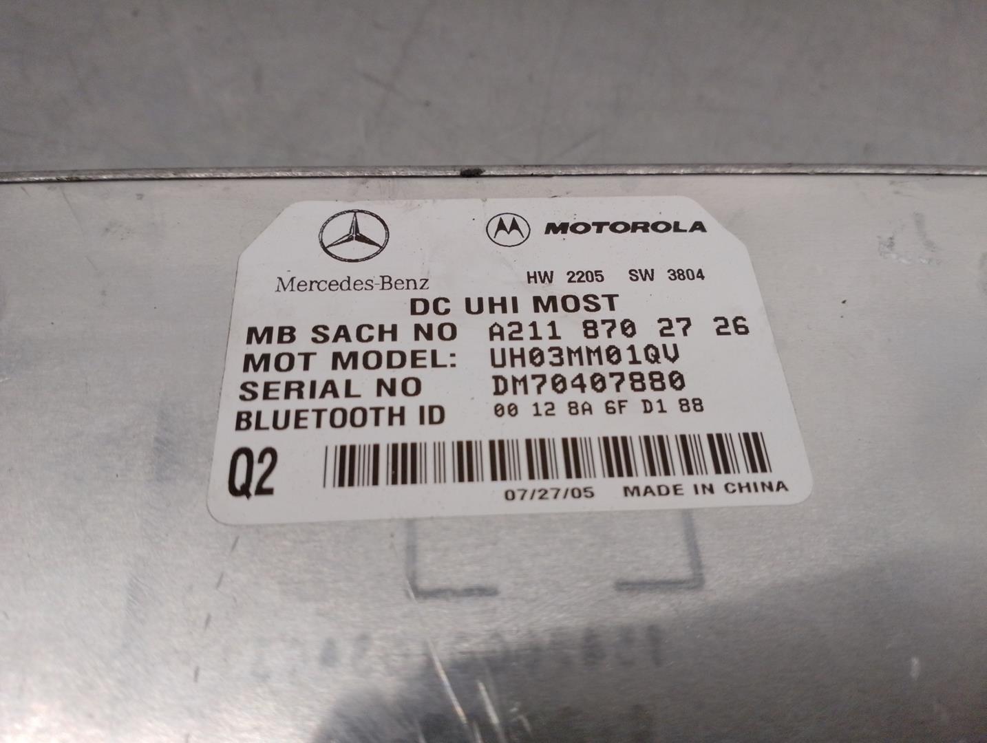 MERCEDES-BENZ C-Class W203/S203/CL203 (2000-2008) Autres unités de contrôle A2118702726 19916567