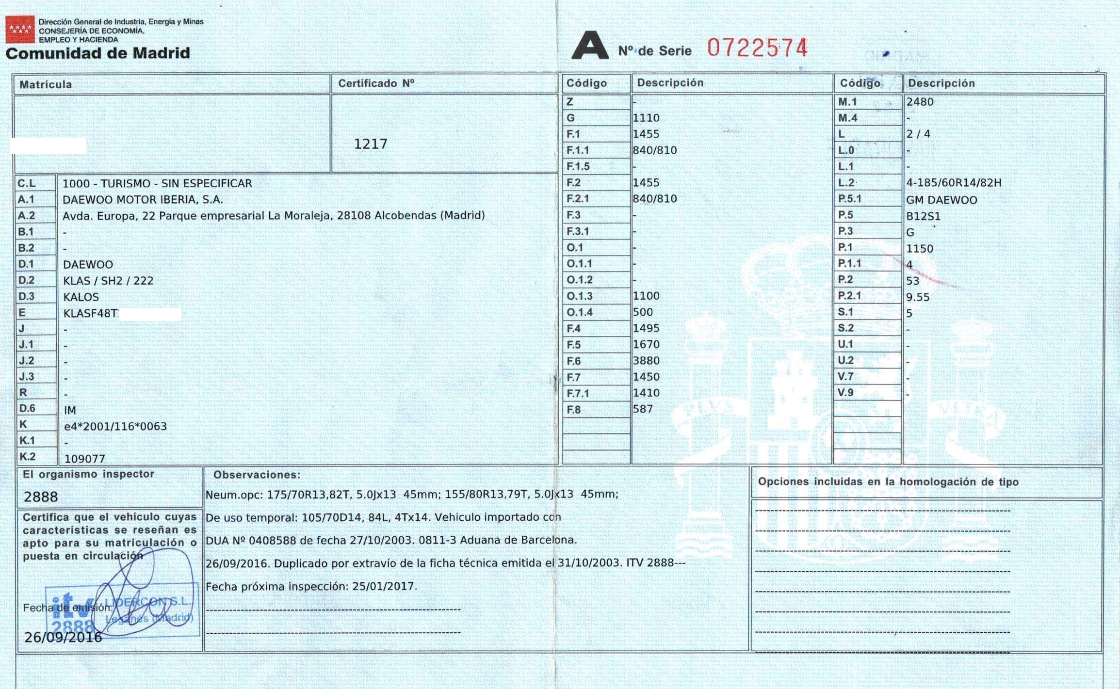 MITSUBISHI Kalos 1 generation (2002-2020) Крыло переднее левое +GRANATE 19844221