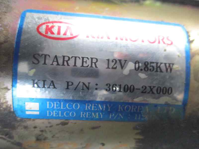KIA Rio 1 generation (2000-2005) Starter Motor 361002X000, 112847, DELCO 19662308