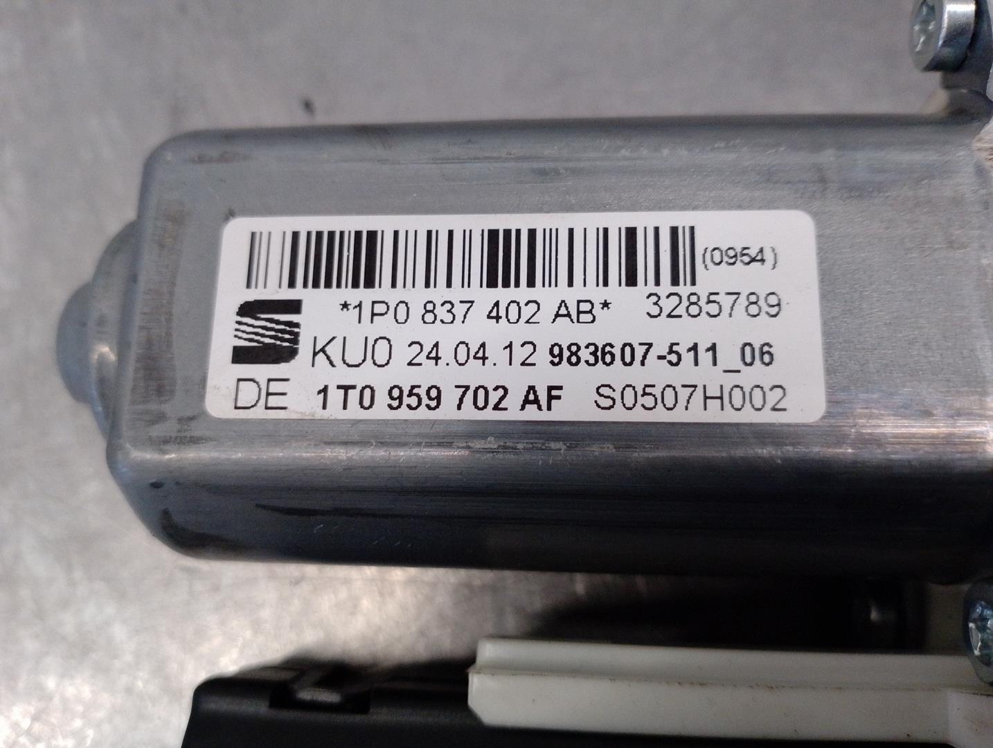 SEAT Leon 2 generation (2005-2012) Front Right Door Window Control Motor 1P0837402AB,33PINES,5PUERTAS 19901212