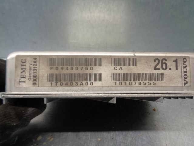 VOLVO S80 1 generation (1998-2006) Unité de commande de boîte de vitesses P09480760, 00001312A4, TEMIC 19853853
