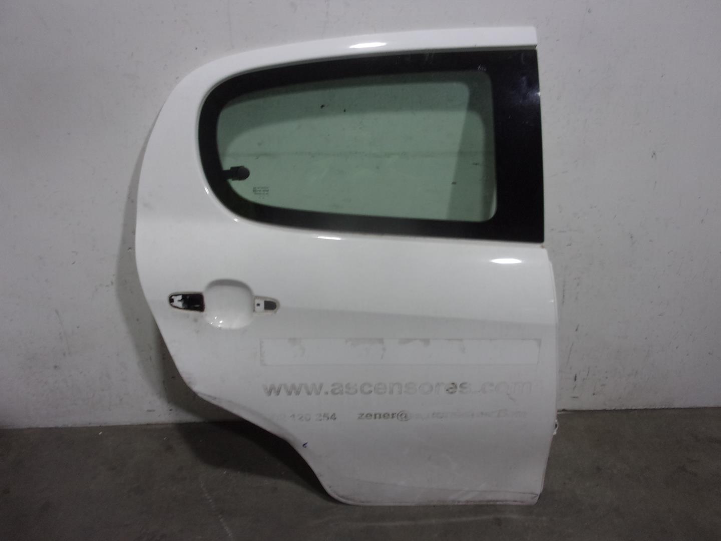 CITROËN C1 2 generation (2014-2023) Дверь задняя правая B000962680, BLANCAROTULADA, 5PUERTAS 24219749