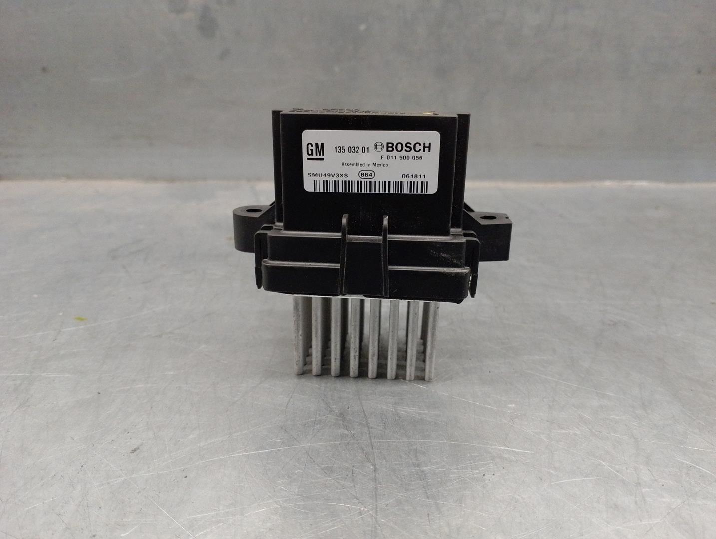 OPEL Astra J (2009-2020) Interior Heater Resistor 13503201, F011500056 23756075