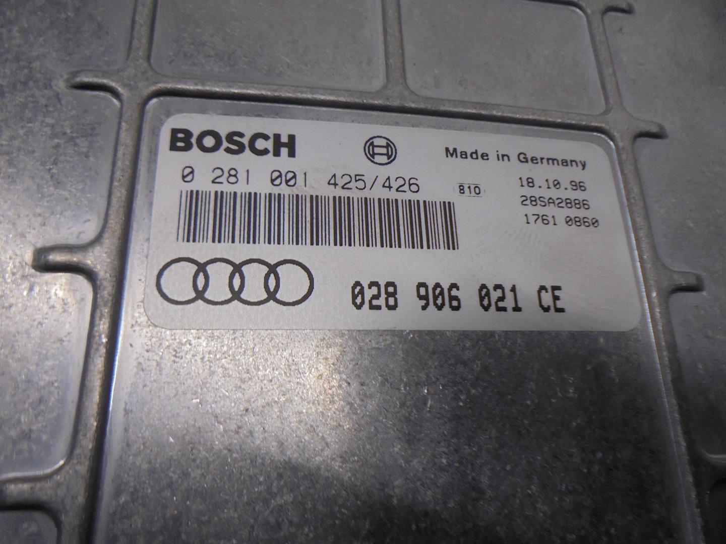 AUDI A4 B5/8D (1994-2001) Engine Control Unit ECU 028906021CE,0281001425 24162023