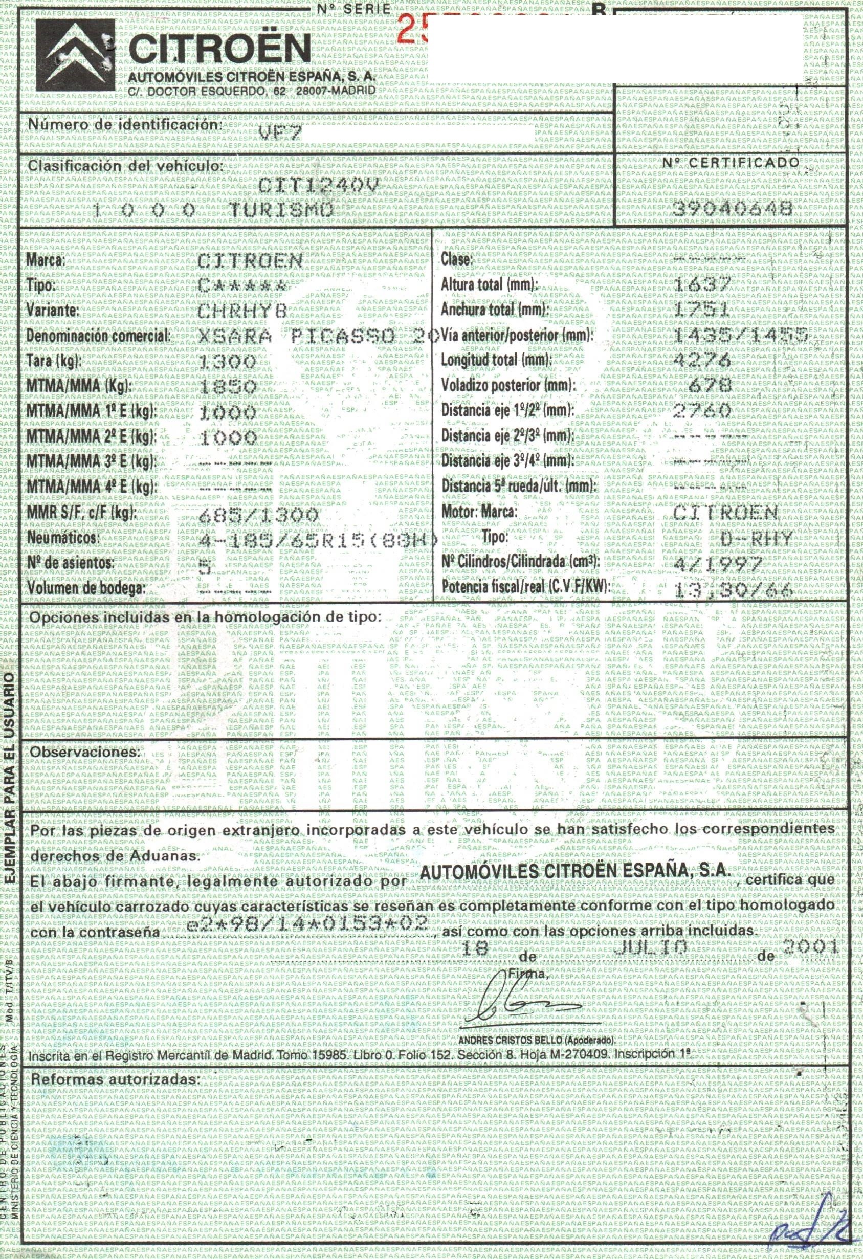 FIAT Xsara Picasso 1 generation (1999-2010) Egyéb vezérlőegységek 19843225