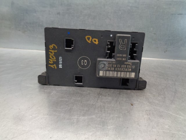 MERCEDES-BENZ C-Class W203/S203/CL203 (2000-2008) Other Control Units 2038201285 19782504
