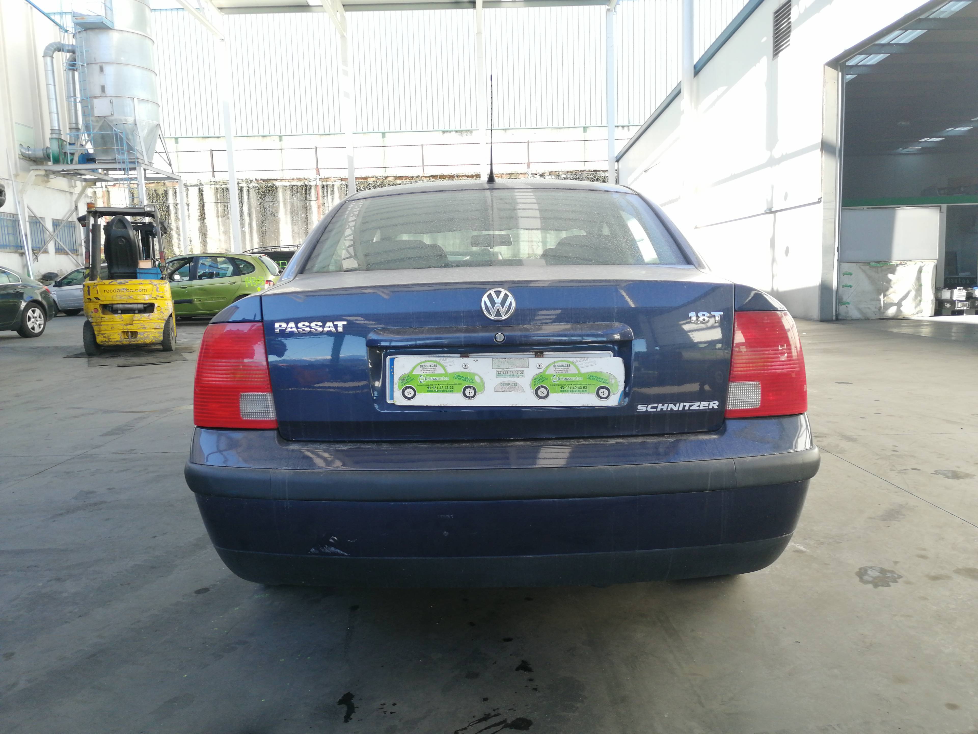 VOLKSWAGEN Passat B5 (1996-2005) Front Left Seatbelt CONPRETENSOR, 4PUERTAS, 3B1857705B+ 19775334