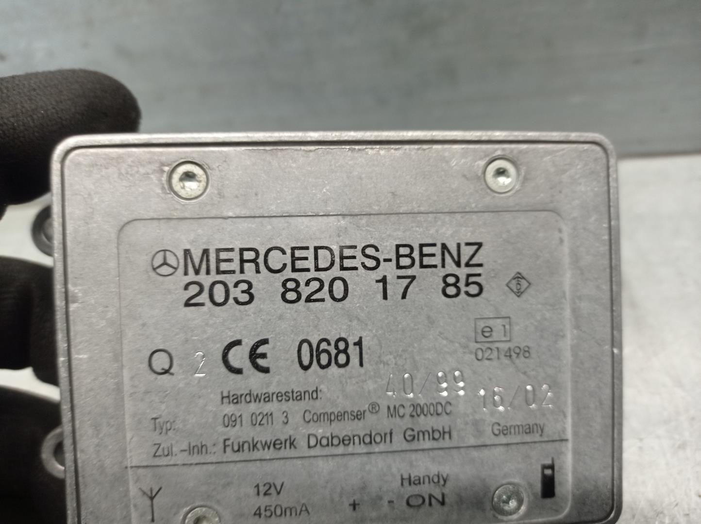 MERCEDES-BENZ C-Class W203/S203/CL203 (2000-2008) Sound Amplifier 2038201785 19914308