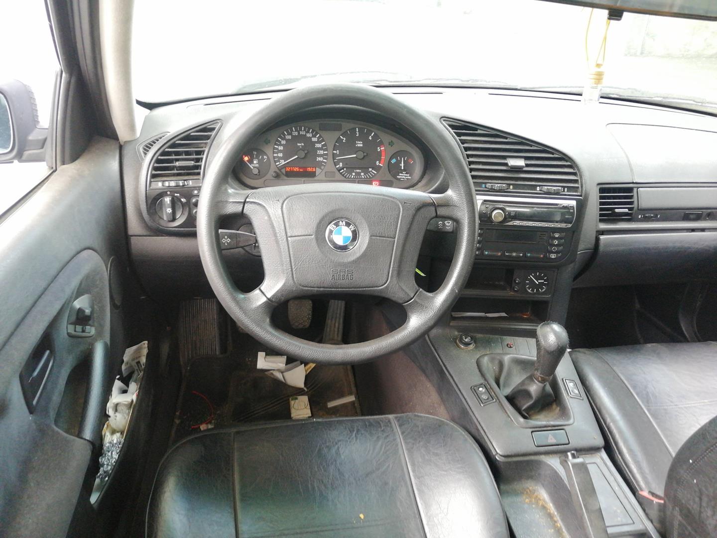 BMW 3 Series E36 (1990-2000) Galinių dešinių durų spyna 51228122420, 3PINES, 4PUERTAS 21709662