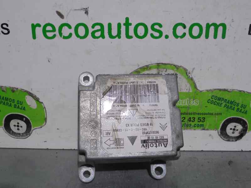 CITROËN C5 1 generation (2001-2008) SRS Control Unit AUTOLIV+603481900, AUTOLIV 19598603