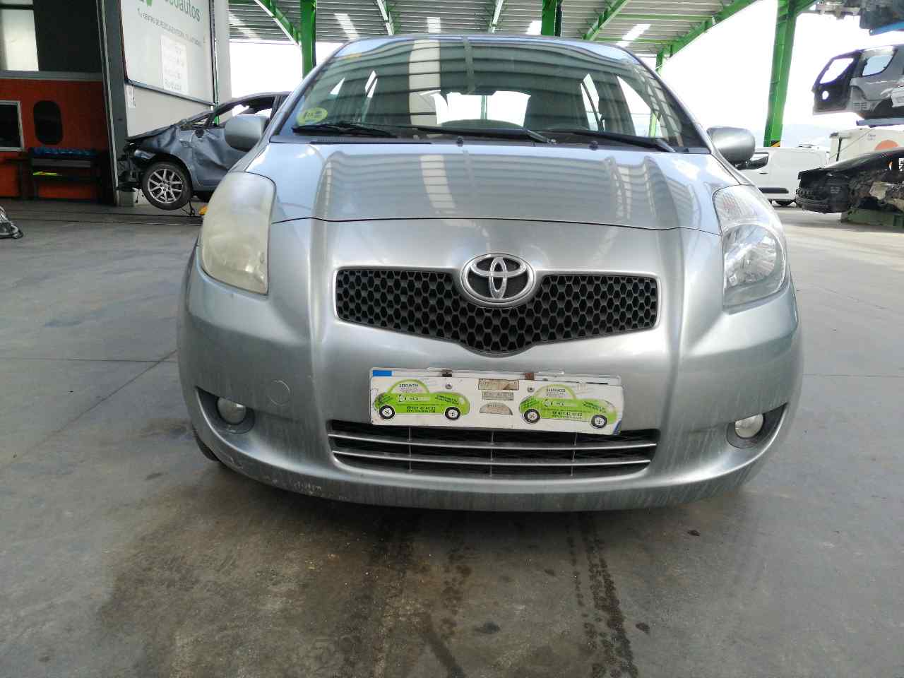 TOYOTA Yaris 2 generation (2005-2012) Front Left Window DOT24AS2M19, DOT24AS2M19+43R007851 19803394