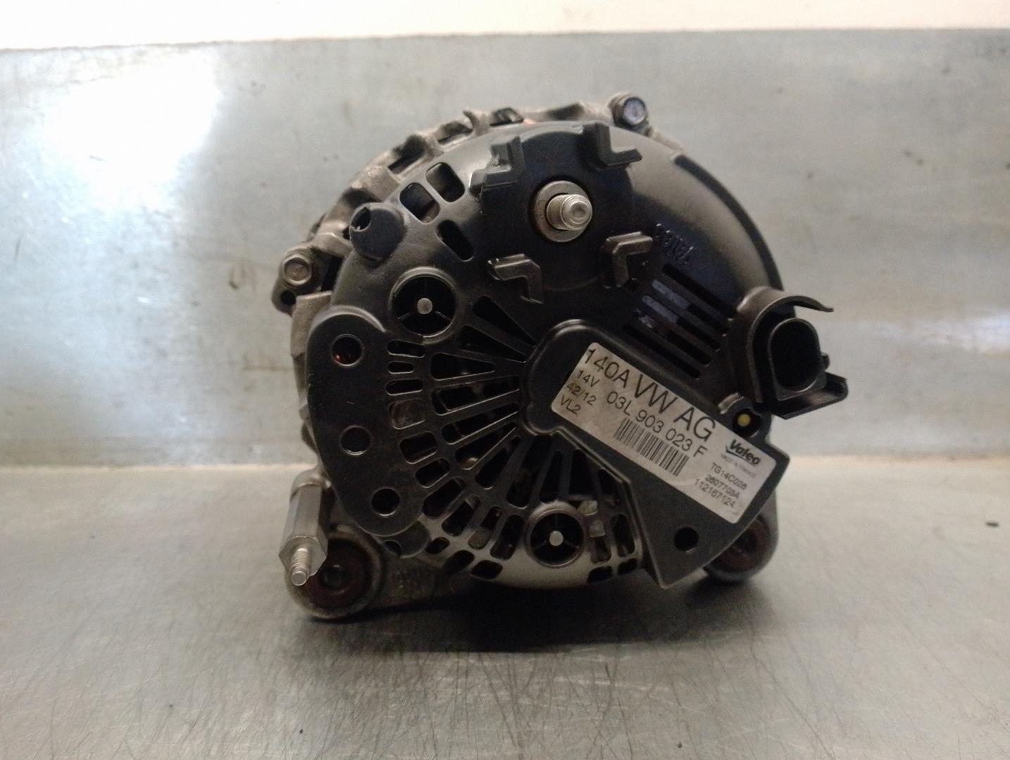 VOLKSWAGEN Scirocco 3 generation (2008-2020) Alternator 03L903023F, 2607703A, VALEO 23756055