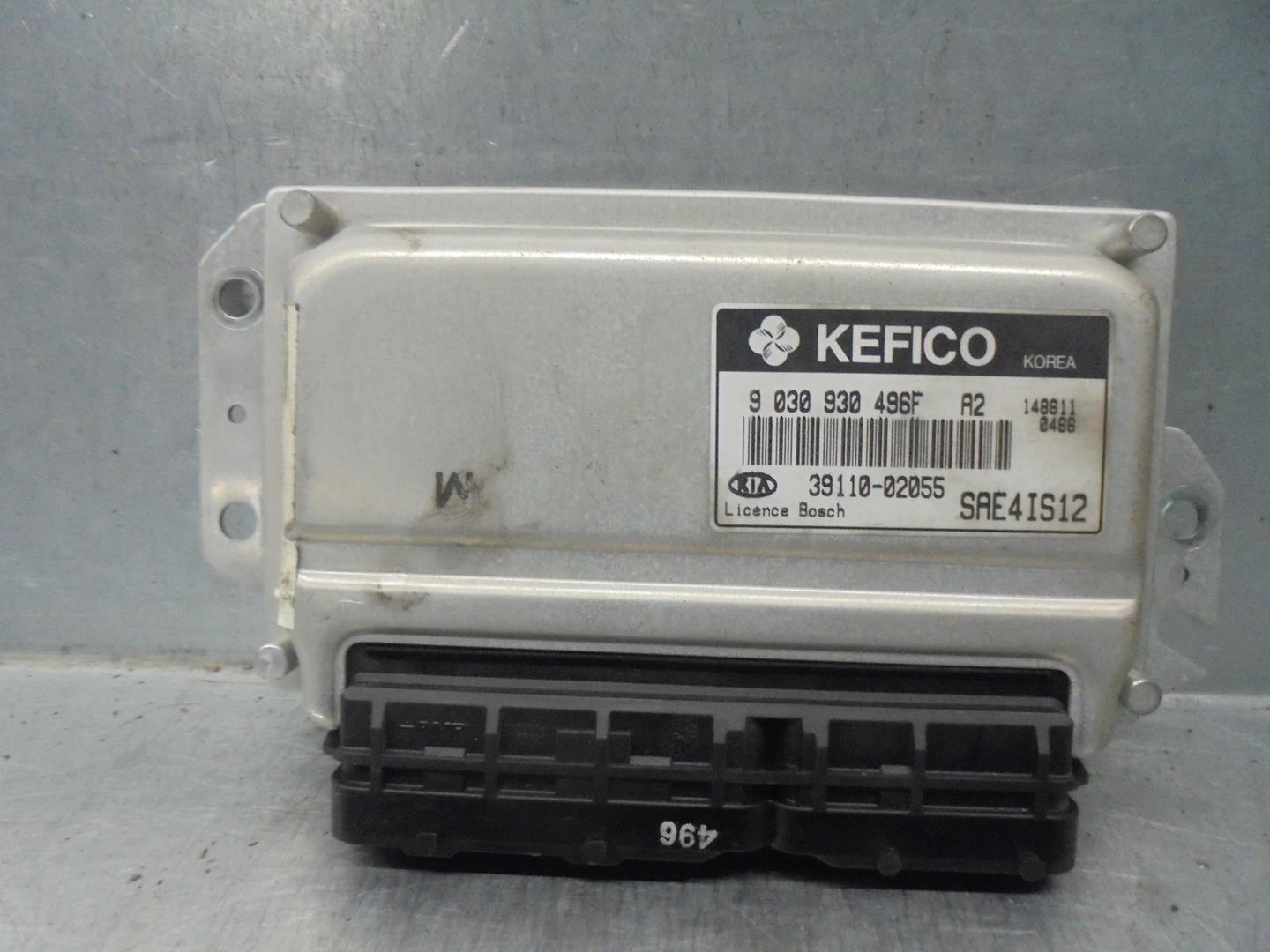 KIA Picanto 1 generation (2004-2011) Motorkontrollenhet ECU 3911002055,9030930496F,KEKICO 24200015