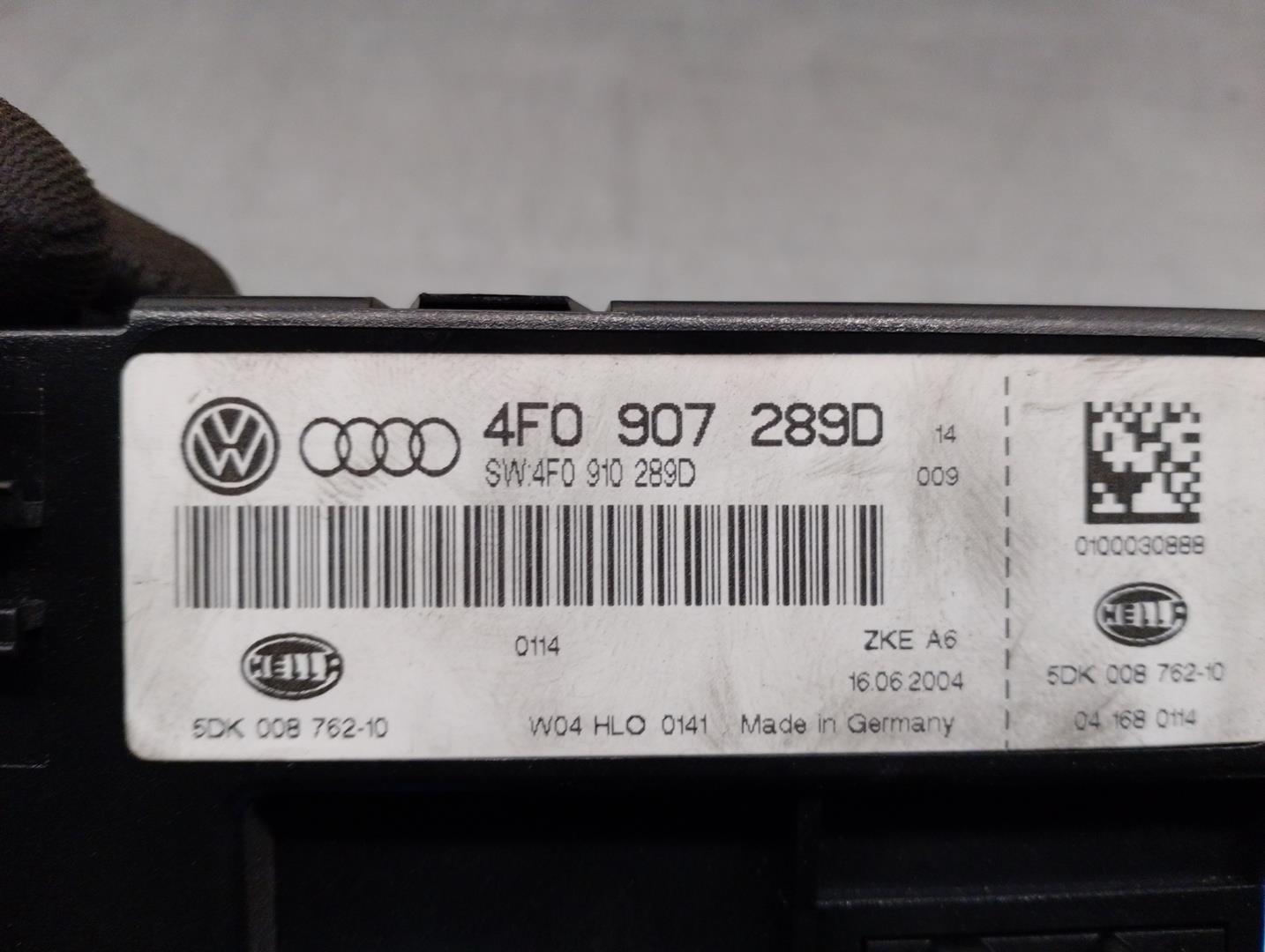 AUDI A6 C6/4F (2004-2011) Komforta vadības bloks 4F0907289D, 5DK008762, HELLA 24221533