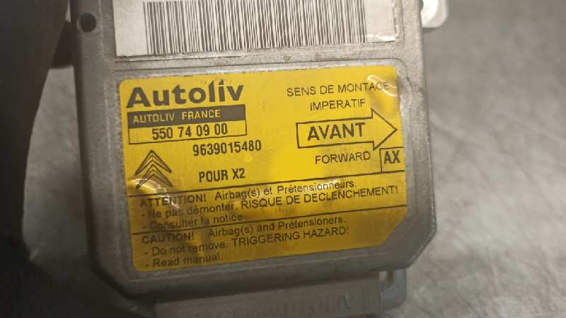 CITROËN Xantia X1 (1993-1998) SRS Control Unit 9639015480, 550740900 19736153