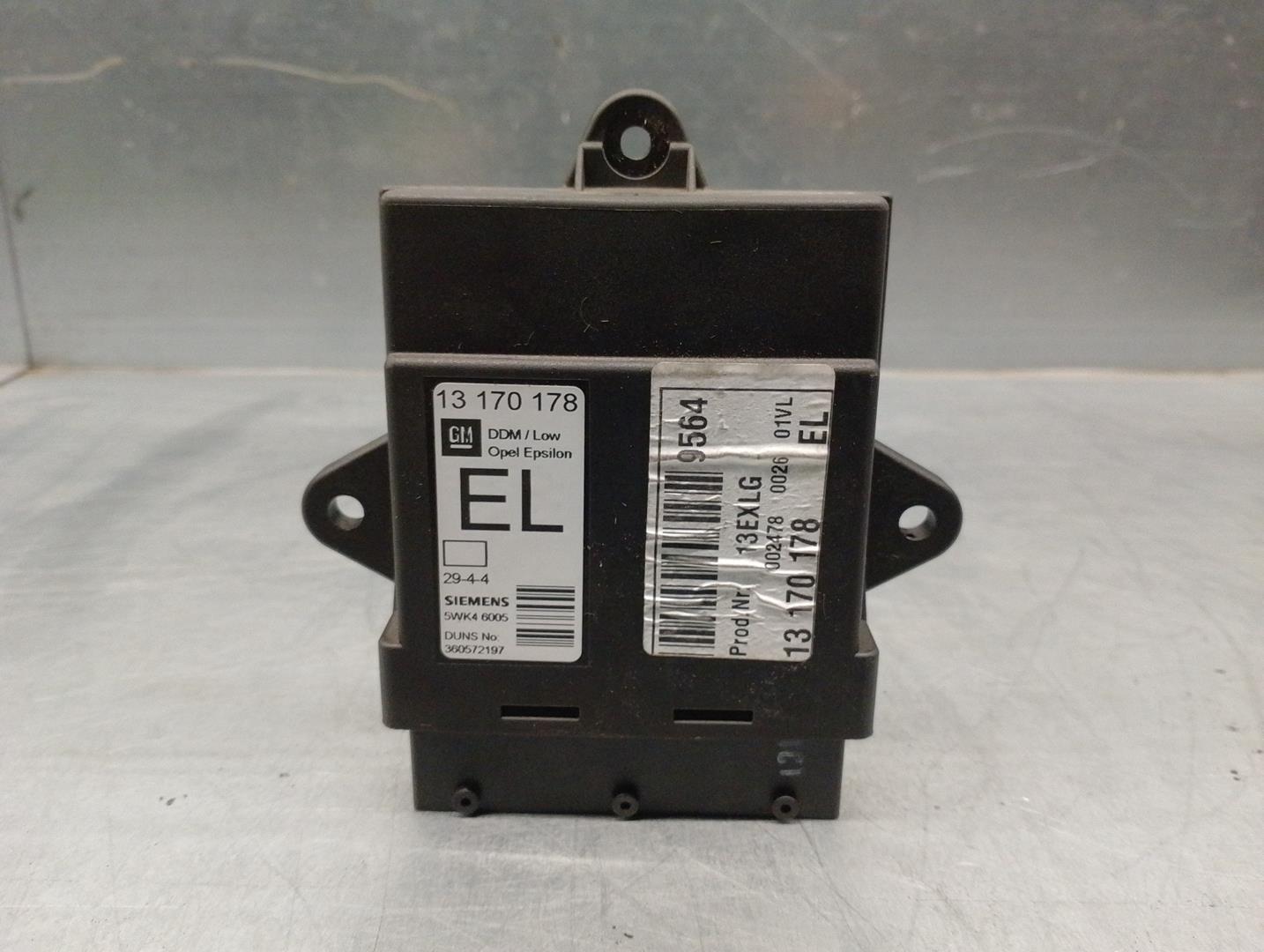 OPEL Vectra 3 generation (2000-2007) Other Control Units 13170178, 5WK46005, SIEMENS 24175630