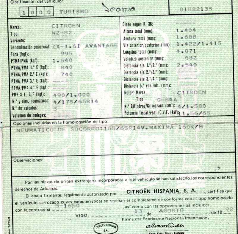 CITROËN ZX 1 generation (1991-1997) Priekinis kairys suportas GIRLING 19651603