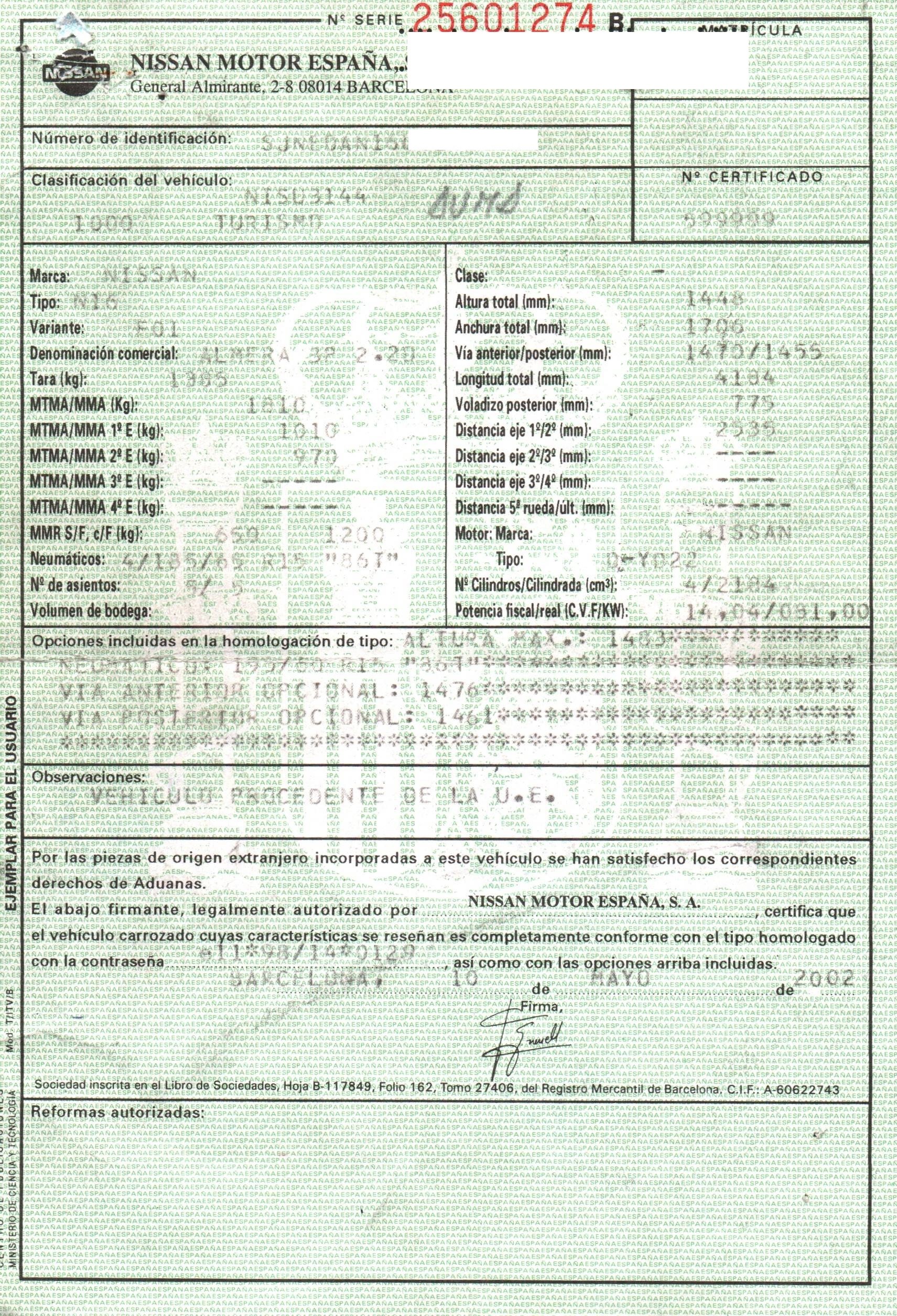 VAUXHALL Almera N16 (2000-2006) Solenoidas 8200762597 24132669