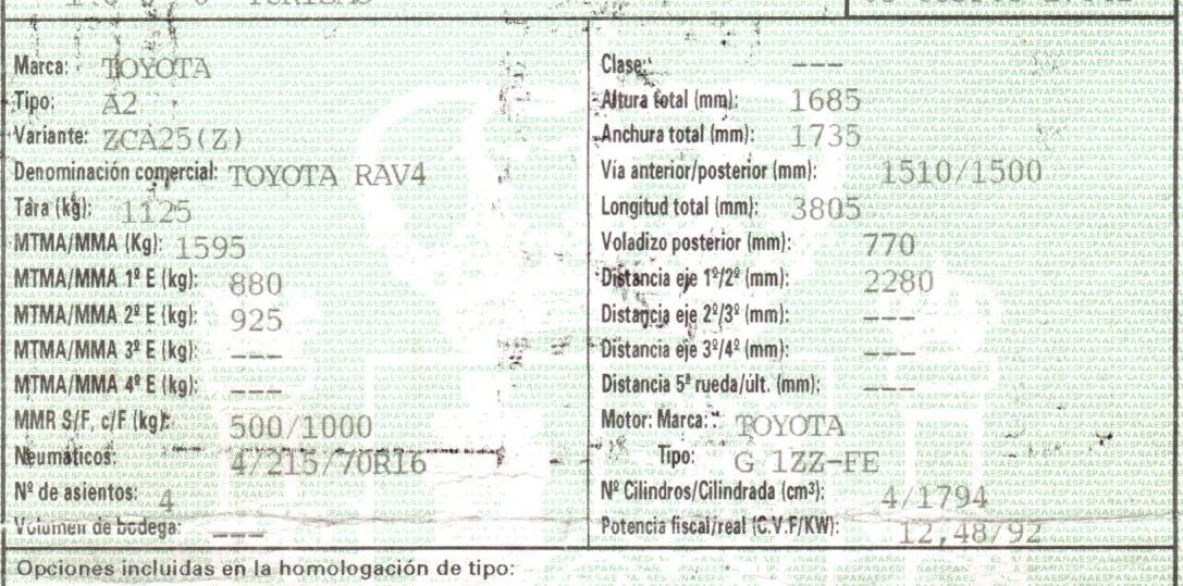 TOYOTA RAV4 2 generation (XA20) (2000-2006) Lambda zondas 8946542070 19827921