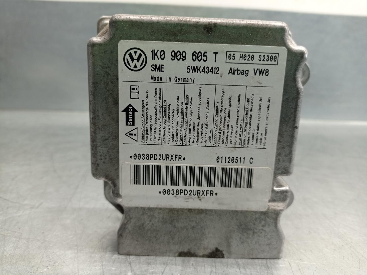 SEAT Toledo 3 generation (2004-2010) SRS Control Unit SIEMENS,SIEMENS+5WK43412 19823621