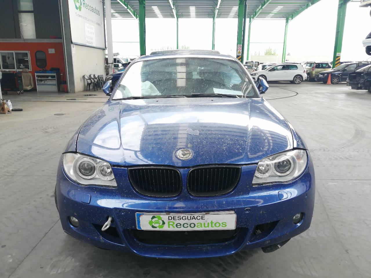 BMW 1 Series E81/E82/E87/E88 (2004-2013) Крышка багажника 41627133898, AZUL, 5PUERTAS 24597776