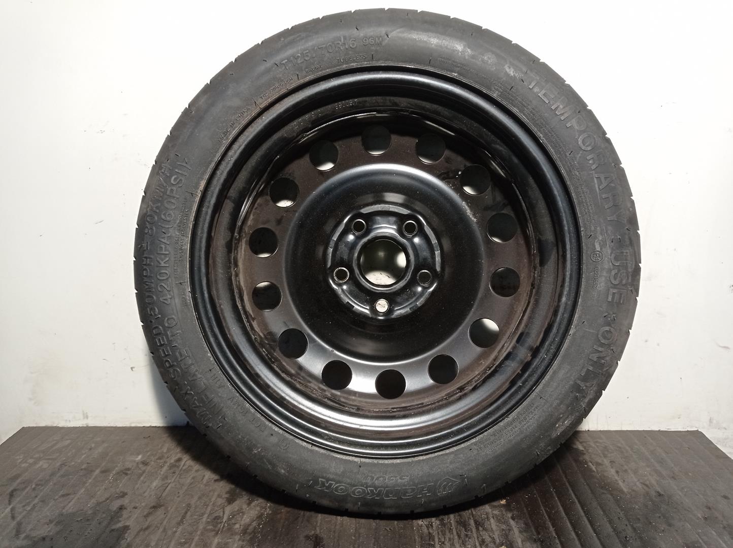 VOLKSWAGEN Scirocco 3 generation (2008-2020) Spare Wheel 1K0601027AQ,T12570R1696M,HANKOOK 23755991