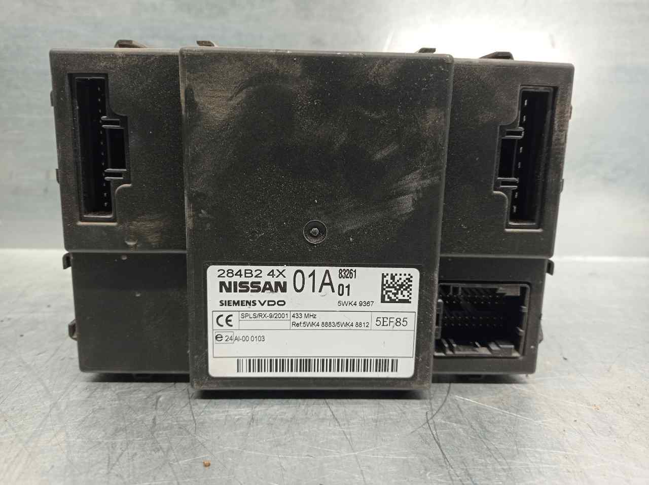 NISSAN Pathfinder R51 (2004-2014) Comfort Control Unit 284B24X01A, 5WK48883, SIEMENS 19742915