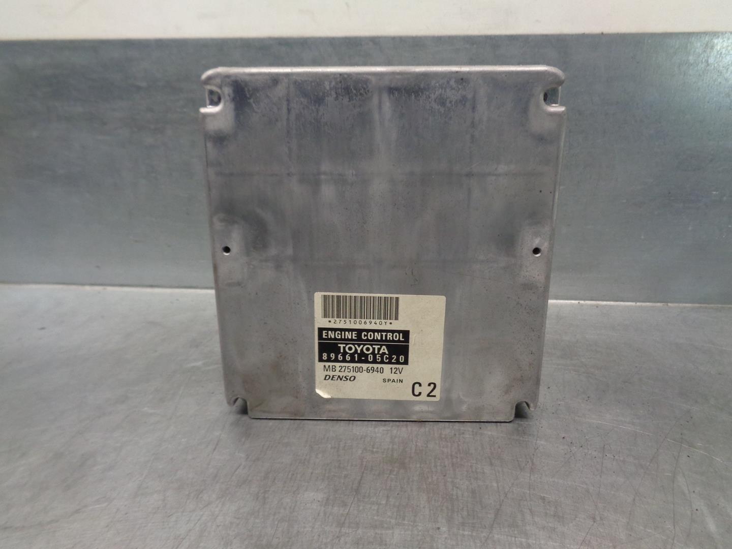 FIAT Avensis 2 generation (2002-2009) Moottorin ohjausyksikkö ECU DENSO,DENSO+2751006940 19770871