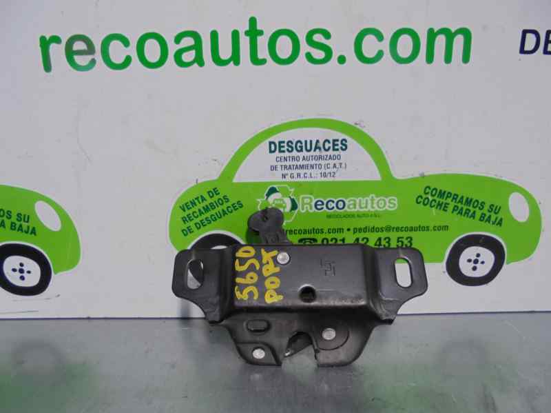 PEUGEOT 306 1 generation (1993-2002) Tailgate Boot Lock 4PUERTAS, 4PUERTAS+MANUAL 19568845