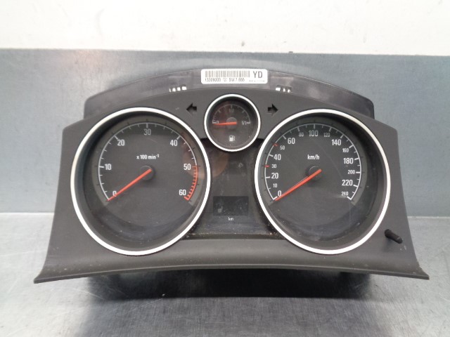 OPEL Astra J (2009-2020) Speedometer 13309003, A2C53164392, VDO 19908395